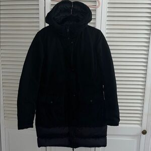 The North Face long goose down coat